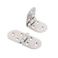 2PCS 201 Stainless Steel Mounted Folding Hinges Self Supporting Foldable Table Cabinet Door Semicircle Hinge Furniture Hardware Door Hardware Locks