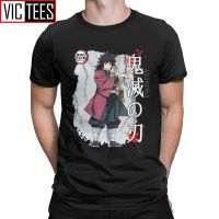 Tomioka Tshirt Men Cotton T-Shirt Demon Slayer Kimetsu No Yaiba Kamado Tanjirou Anime Manga