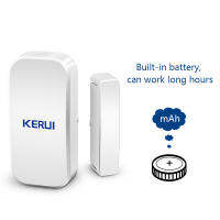 KERUI Wireless Door Magnetic Sensor Detector สำหรับแผงปุ่มกดแบบสัมผัส GSM PSTN Home Security Burglar Voice Alarm Systemhot