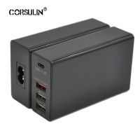 Corsunlin GaN Charger 100W USB Type C PD Fast Charger With Quick Charge 4.0 3.0 USB Phone Charger For Laptop Smartphone