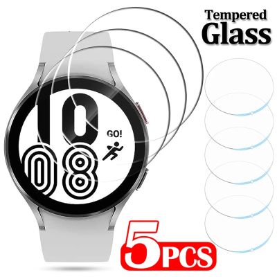 Clear Tempered Glass for Samsung Galaxy Watch 6 5 4 3 Pro 40mm 44mm HD Screen Protector for Samsung Watch 4 Classic 42mm 46mm