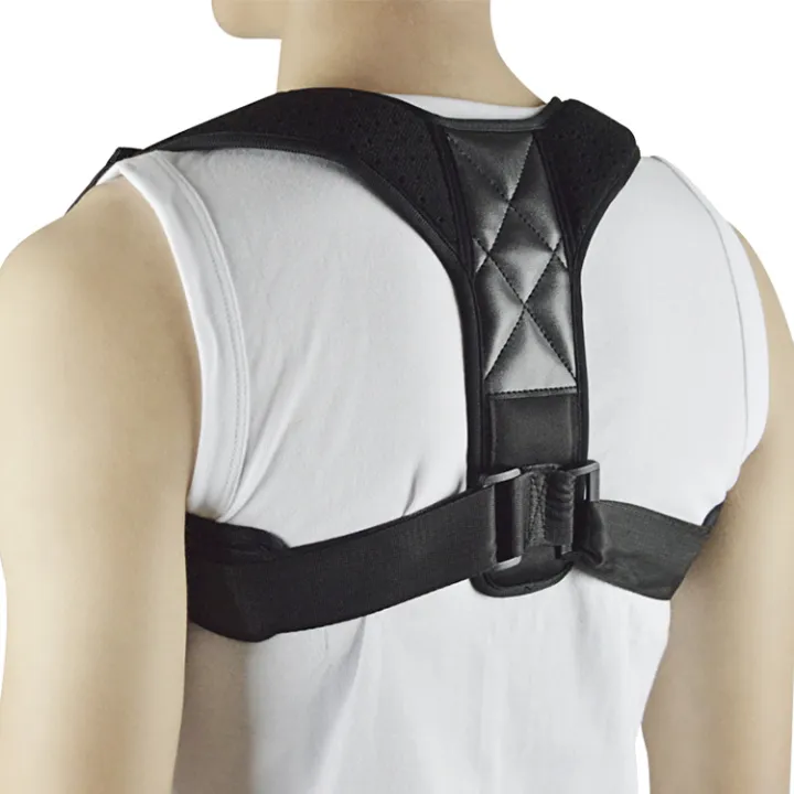 ส่งจากกรุงเทพ-posture-corrector-เข็มขัดพยุงหลังแก้ไขท่าทาง-สายรัดปรับระดับได้เพื่อปรับปรุงท่าที่ไม่ดีของแผ่นหลัง-simpler