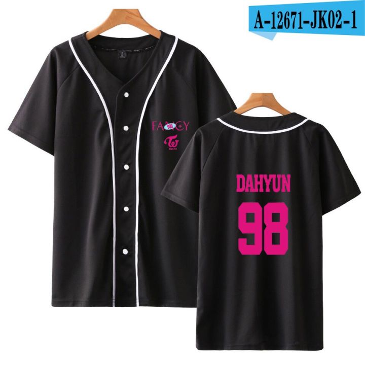 2019-hot-sale-twice-fancy-baseball-shirts-women-men-printed-t-shirts-twice-fancy-summer-korean-women-t-shirt-cal-k-pops-tee