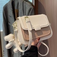 【Hot Sale】 High-end light luxury single-shoulder bag double-layer messenger 2023 summer new female ins foreign style student