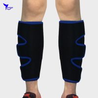 2 Pcs Adjustable Neoprene Pressure Protector Shin Guard Leg Sleeve MTB Cycling Football Compression Calf Support Sports Safety