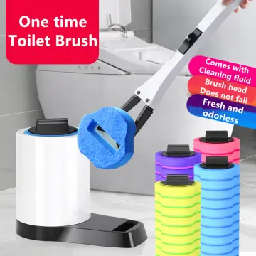 Disposable Toilet Brush Household No Dead End Toilet Cleaning Brush Set Toilet  Toilet Cleaning Artifact Not Dirty Hands