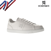 NORDWAYS MAEL รองเท้าเชฟ หนังแท้ นุ่มสบาย มาตรฐาน ISO (กันลื่น) - สีขาว