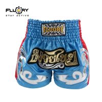 Muay Thai shorts FLUORY fire barrier boxing suit fight MMA shorts training game sanda clothing for men and women