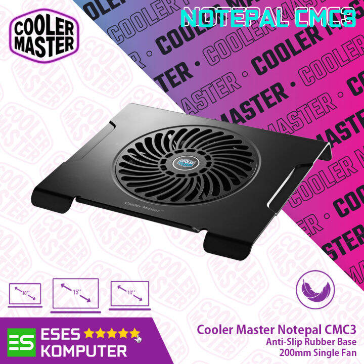 Cooling Pad Cooler Master Notepal CMC3 | Cooling Pad Laptop | Lazada ...