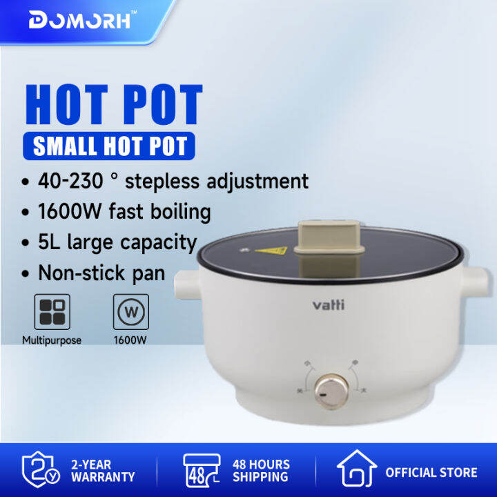Ready stock Valli multifunction hot pot electric cooking pot electric