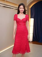 SP323R : Red Lace Dress