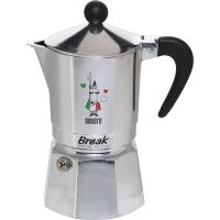 Bialetti Moka Pot หม้อต้มกาแฟ บีเลตติ รุ่น เบรค โอมิโน๊ะ 3 คัพ สเปเชี่ยว อิดิชั่น