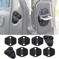 8-Pack Door Screw Protector Cover Trim Door Lock Decoration Cover For 2018 2019 2020 2021 2022 2023 Jeep Wrangler JL JT 4XE