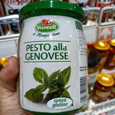 อาหารนำเข้า🌀 Italy Basil Sauce Viander Pasto Alla Gennovese Sauce 520g