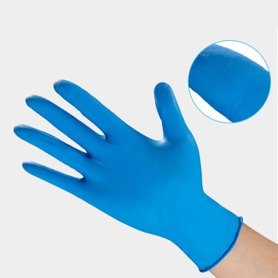 【CW】 Pairs Disposable Nitrile Gloves Cleaning Washing Dish Food Grade Thickened Oil-proof