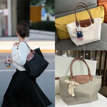 Longchamp+Le+Pliage+1899089556+Nylon+Tote+Handbag%2C+Size+L for sale online