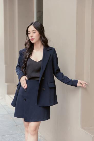 Đầm Ren Dạ Hội Cao Cấp Sensorial DRP0361-3105 Màu Xanh Navy | Sensorial  Fashion