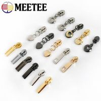 10/30pcs Meetee 3# O Rings Zipper Sliders for Nylon Zippers Jacket Clothes Zip Head Puller Sewing Repair Kit DIY Bag Accessories Door Hardware Locks F