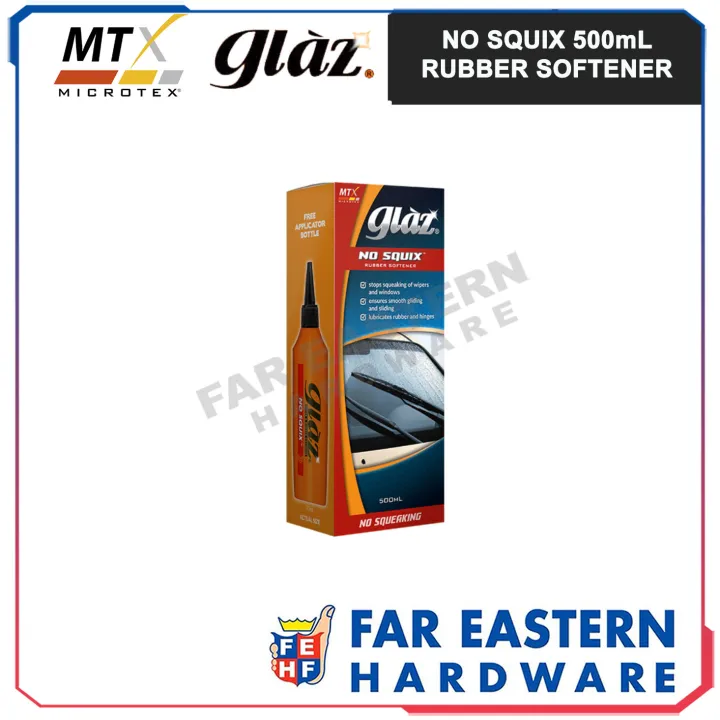 MICROTEX Glaz No Squix 500mL Wiper & Rubber Softener MTX Lazada PH