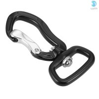 คลิปตะขอแขวน Carabiner หมุนได้ 360 องศา Carabiner ขนาดเล็ก