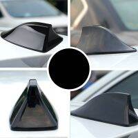 【CW】 Car Shark Fin Antenna Roof Modification Tail with Signal Radio Decoration Punch Free