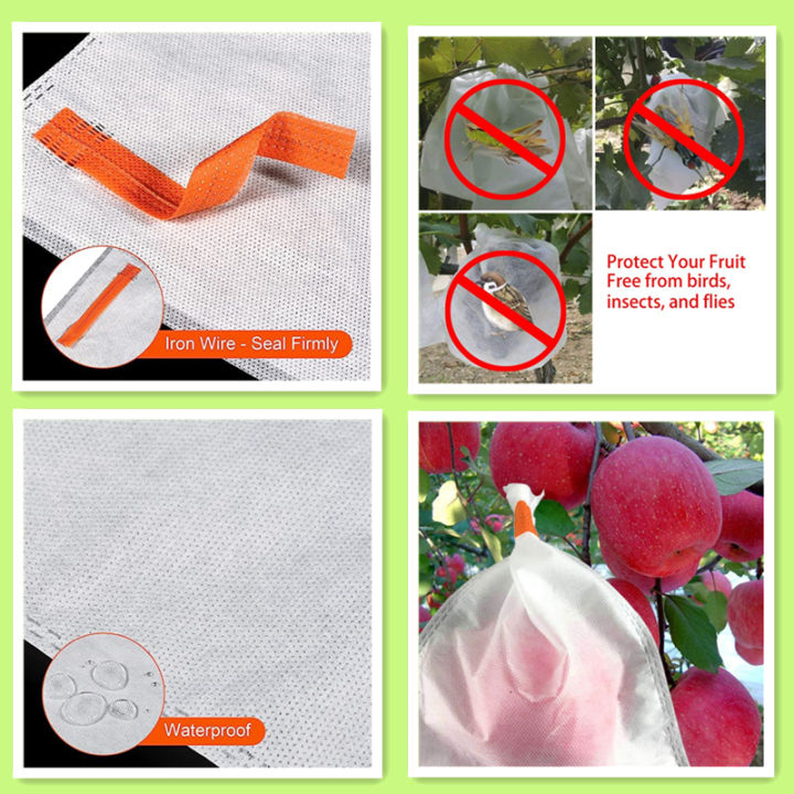 10050pcs-สวนผลไม้ป้องกันกระเป๋าผ้าไม่ทอองุ่นป้องกันกระเป๋า-anti-bird-แมลง-barrier-กระเป๋าสำหรับ-apple-ผัก