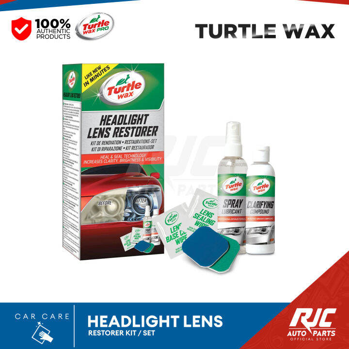 Turtle Wax Headlight Restoration Kit 1 Set Lazada PH