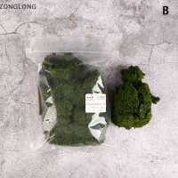 ?ZONGLONG? พุ่มไม้ขนาดเล็ก100กรัมแบบจำลองฟองน้ำแบบการรวมตัวกันของพุ่มไม้พุ่มไม้ขนาดเล็กฉากรถไฟต้นไม้รถไฟผงรูปแบบแพลตฟอร์มทางทหารฉากขนาดเล็ก