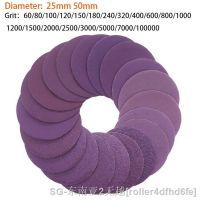 ♘✕♤ 1 Inch-2 Inch 25mm/50mm Sanding Discs Wet and Dry Orbital Sandpaper Hook Loop Pads All Grit 60-10000 Assortment Abrasives