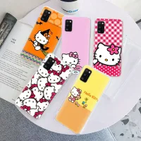 อ่อนนุ่ม เคสโทรศัพท์ หรับ Realme Narzo C12 C17 C35 C25Y C30S C25S 7I C15 C21Y C11 C20A 8S C1 C2 C3 C55 C20 8 C21 C25 TPU ปก Tr122 Cute Hello Kitty