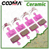 4 Pairs Ceramic Disc Brake Pads for Shimano XTR M9100 Dura Ace R9100 R9150 Ultegra R8070 RS805 RS505 RS405 RS305 RX810 GRX Chrome Trim Accessories