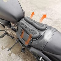 【LZ】yyebha Motorcycle Seat Cushion Breathable Gel Motorcycle Rear Seat Pads Shock Absorption Seat Cushions For Motorbike Accessories