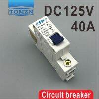 1P 40a Dc 125V เบรกเกอร์ Mcb C โค้ง