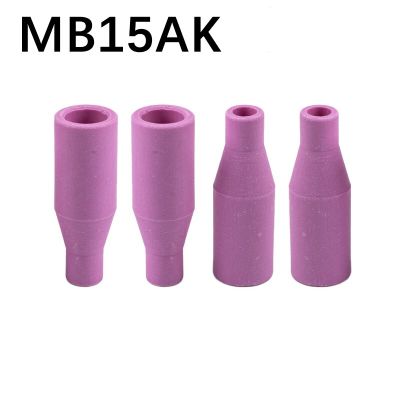 10pcs Pack MIG Welding Torch MB15 AK15 Full Ceramic Conical Nozzle for Binzel Torch MAG Torch Welding Tools
