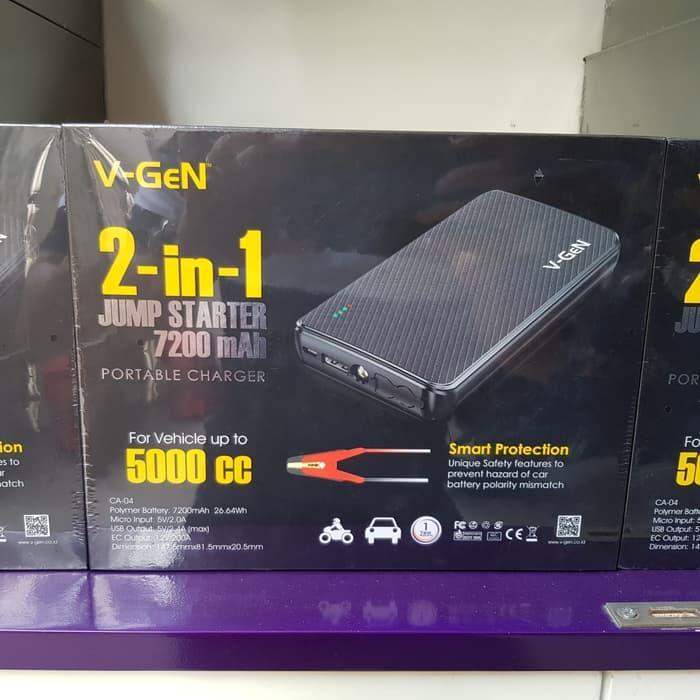 Power Bank Jump Starter VGen Jumper Aki Mobil Vgen Lazada Indonesia