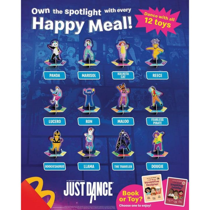 Mcdonalds Happy Meal Toy Just Dance 2023♟ | Lazada PH