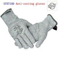 SAFETY INXS anti cut gloves Hemp gray BladeX guantes Corte Big yards 3 fiber knitting industrial security mechanics gloves