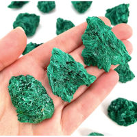 ONE Malachite fibrous stone from Africa - appx 1"-2" select your size - green natural specimen mineral