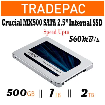 Disque dur SSD interne CRUCIAL 2To MX500 SATA 2.5 7mm Crucial en