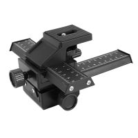 Pro 4-Way Macro Focusing Focus Tripod Rail Slider Head /Close-Up for , , Digital SLR Camera