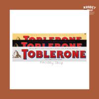 Toblerone Swiss Chocolate with honey &amp; Almond nougat   ท็อปเบอโรนช็อกโกแลตผสมน้ำผึ้งและอัลมอนด์นูกัต (100g.)