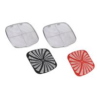 Holiday Discounts Splatter Shield Air Fryer Pad Square Non-Stick Silicone Air Fryer Pad Air Fryer Accessories Silicone Material For NINJA