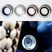 、‘】【； ​Car-Styling Fluorescence Light Key Hole Circle Luminous Ignition Switch Cover For Ford Focus 2 3 4 MK2 3 4 ST Fusion