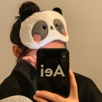 ▬ mask for sleeping cute panda girls can light during lunch break and relieve eye fatigue cartoon style