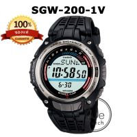 CASIO Outgear รุ่น SGW-200-1VDR นาฬิกาข้อมือสำหรับผู้ชาย นาฬิกาสำหรับการวิ่งเดิน SGW SGW200