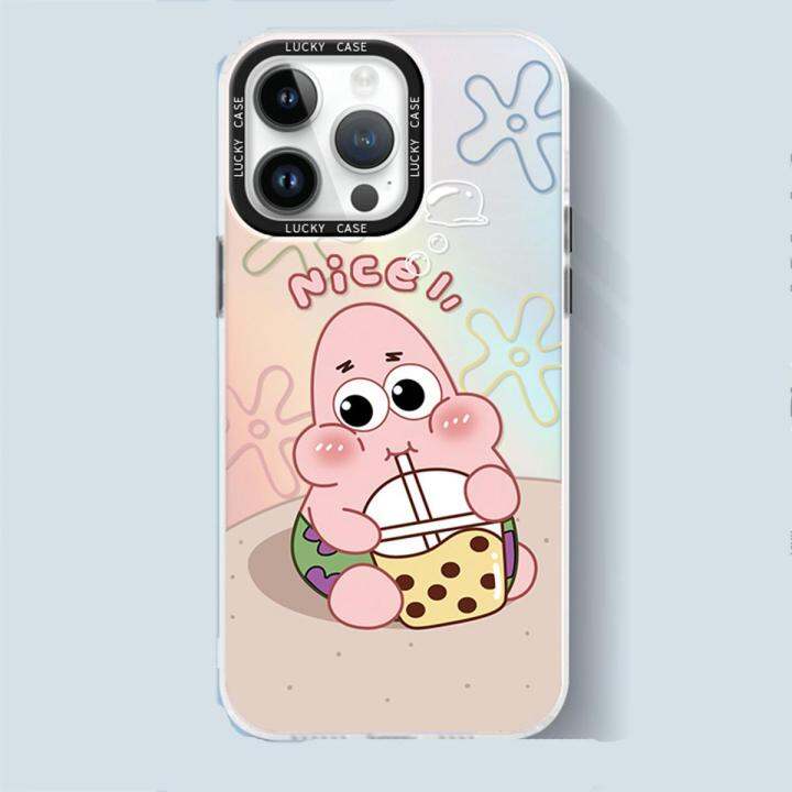 สำหรับ-iphone-spongebob-squarepants-เคสโทรศัพท์ซิลิโคน-ป้องกันการชนกัน-for-iphone-เคสมือถือ-14-pro-max-13-pro-max-12-11-pro-11-xs-max-xr-x-8-7-plus-เคสโทรศัพท์