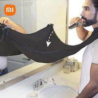 ♂㍿﹊ Xiaomi Beard Catcher Cape Bib Mirror Suction Cup Apron Hair Shave Beard Catcher Clean Care Waterproof Floral Cloth With Suctio