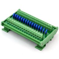 ✣►✢ 16 Channels Individual DIN Rail Mount 150V SIOV Metal Oxide Varistor Interface Module Surge Suppressor Protection SPD Board.