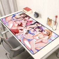 Kawaii Girl Hentai Mousepad Gamer The Quintessential Quintuplets Keypad เกมมิ่ง เมาส์ พรม Desktop Protection Pad Desktop