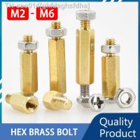 Brass Bracket Board Rack Stud Thread Hex Hexagon Motherboard Standoff PCB Pillars Spacers M2 M2.5 M3 M4 M5 M6 Screw Bolt Nut Kit